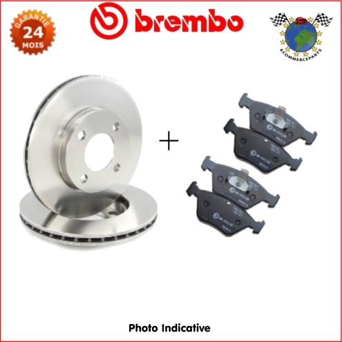 Kit disques et plaquettes de frein avant Brembo MERCEDES CLASSE E 250 220 20 b3o